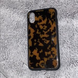 iphone XS tortoise Sonix case